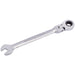 Draper HI-TORQ Metric Flexible Head Ratcheting Combination Spanner, 8mm Draper - Town Tools 