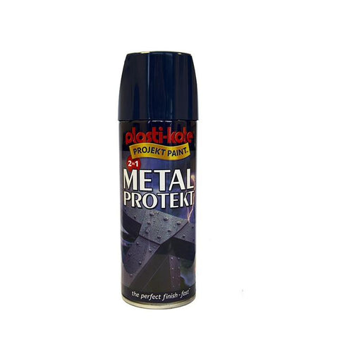 Plastikote Metal Protekt Spray Royal Blue 400ml PlastiKote - Town Tools