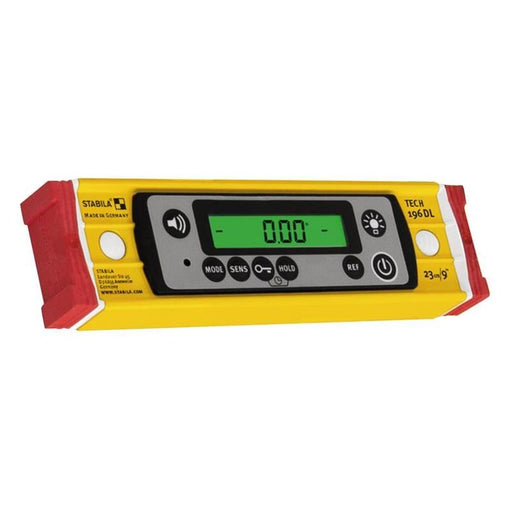 Stabila TECH 196 DL Digital Spirit Level 23cm Stabila - Town Tools