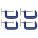 Sealey G-Clamp 75mm Pack of 4 AK60034 Sealey - Town Tools 