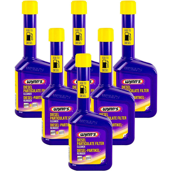 6x Wynns Diesel Particulate Filter DPF Cleaner Regenerator Ultra Fast 325ml Wynns - Town Tools 