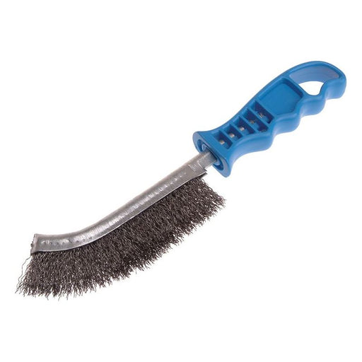 Lessmann Universal Hand Brush 260mm x 28mm 0.35 Crimped Steel Wire Lessmann - Town Tools