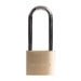 Silverline Brass Padlock Long Shackle 40mm Silverline - Town Tools 