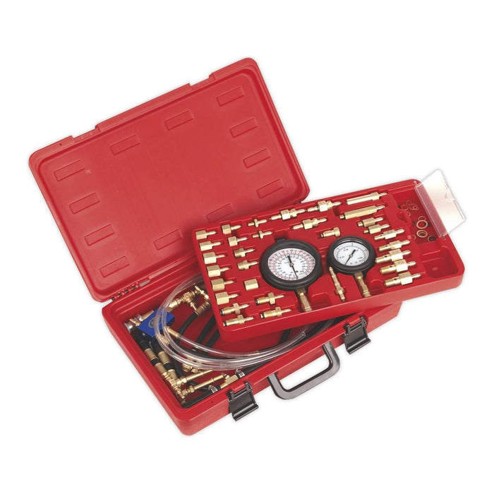 Sealey Fuel Injection Pressure Test Kit VSE210 Sealey - Town Tools 