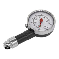 Sealey Tyre Pressure Gauge Dial Type 0-4.5bar(0-60psi) TST/PG97
