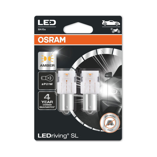 Osram LEDriving SL, LED Signal Lamps, Off-Road Only, Non ECE, Double Blister, Am Osram - Town Tools 