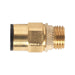 Sealey Brass SuperThread Straight Adaptor 8mm x 1/4"BSP Pack of 2 (John Guest Sp Sealey - Town Tools 