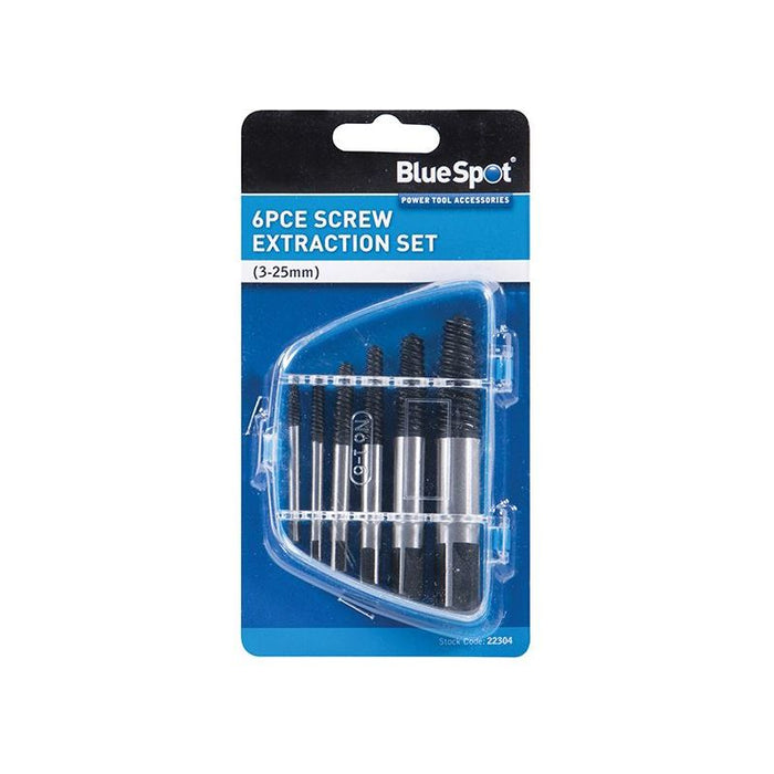 Bluespot Tools Screw Extractor Set, 6 Piece BlueSpot Tools - Town Tools