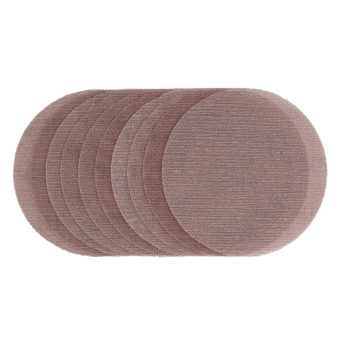 Draper Expert Expert Quality Mesh Sanding Discs, 150mm, 120 Grit (Pack of 10)