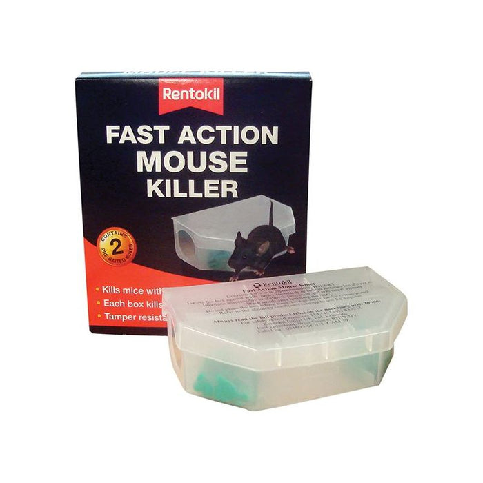 Rentokil Fast Action Mouse Killer (Twin Pack) Rentokil - Town Tools