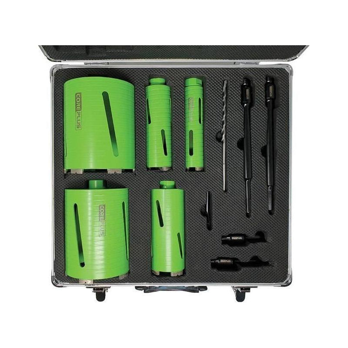 Coreplus DCDKIT11 Diamond Dry Core Drill Bit Set, 11 Piece CorePlus - Town Tools