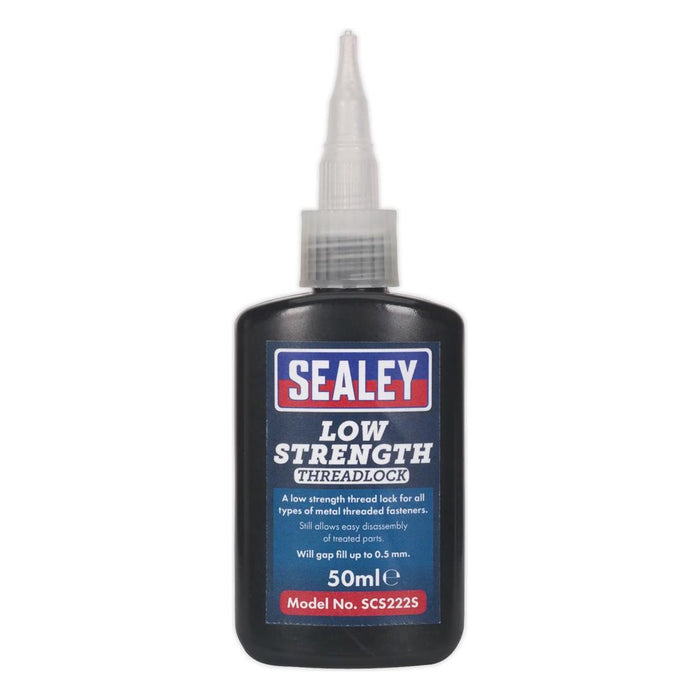 Sealey Thread Lock Low Strength 50ml SCS222S Sealey - Town Tools 