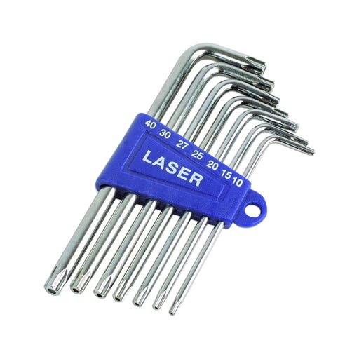 Laser Tamperproof Star Key Set 7pc 3498 Laser - Town Tools 