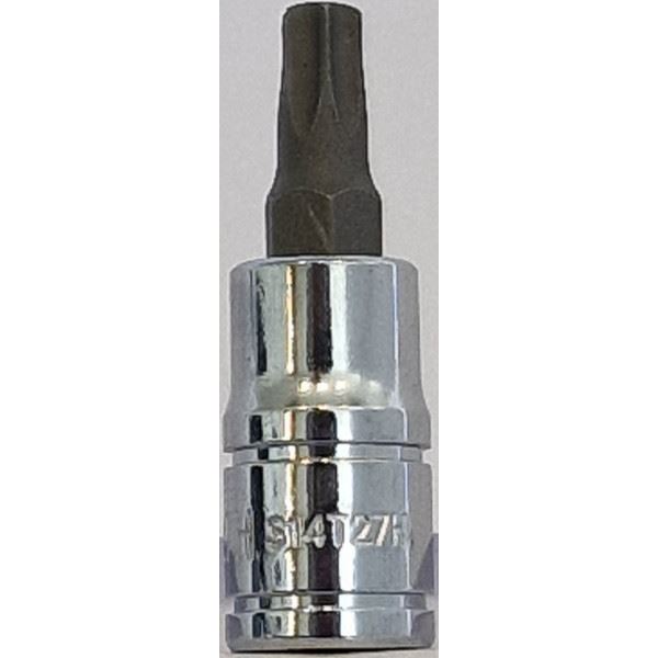 Carlyle Hand Tools Tampe Star Bit - T27H - 1/4In. Drive Socket T27H Carlyle Hand Tools - Town Tools 