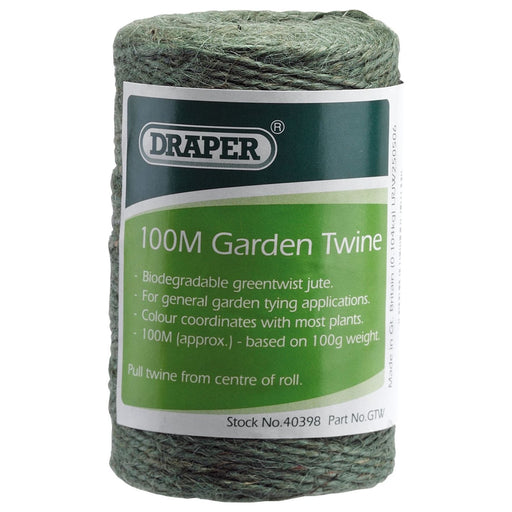 Draper Garden Twine, 100m Draper - Town Tools