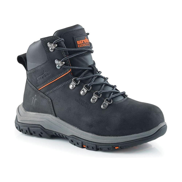 Scruffs Rafter Safety Boots Black Size 11 / 46 Scruffs - Town Tools 