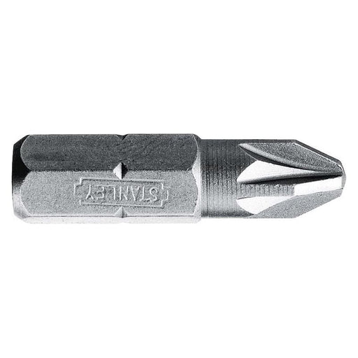 Stanley® Hand Tools Pozidriv Bits PZ2 x 25mm (Box 25) STANLEY® Hand Tools - Town Tools