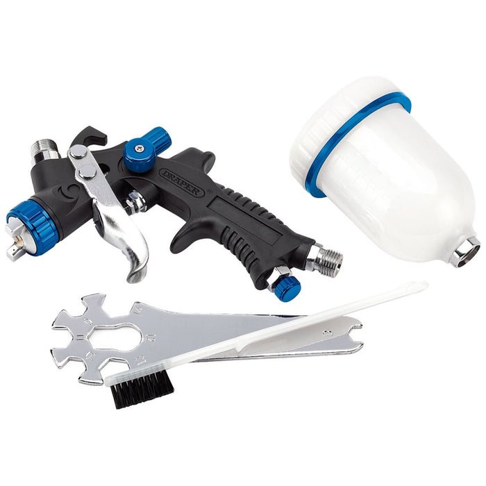 Draper Gravity Feed HVLP Composite Body Air Spray Gun, 100ml 09709 Draper - Town Tools 