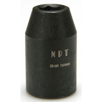 Carlyle Tools Socket - Shallow Impact - Metric - 1/2In. Dr - 14 mm