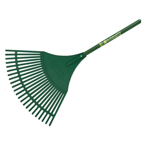 Bulldog Evergreen Plastic Leaf Rake Aluminium Shaft Bulldog - Town Tools