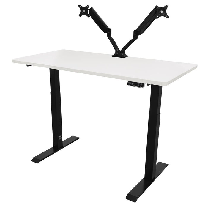 Dellonda  Electric Height Adjustable Standing Desk 1400 x 700mm Dual Motor 100kg