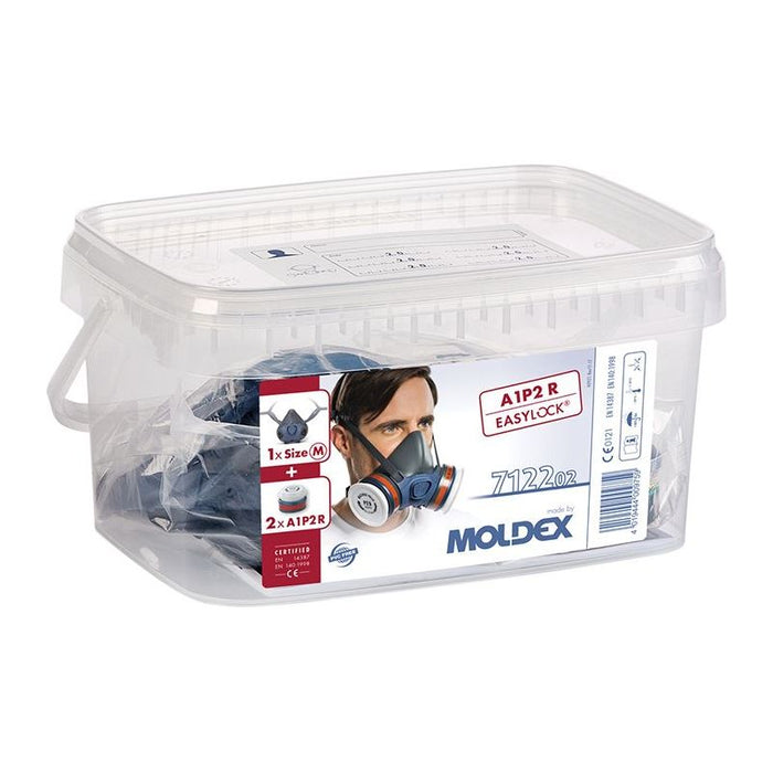 Moldex Series 7000 Half Mask (Medium) + 2 x A1P2 R Filters + Storage Box Moldex - Town Tools