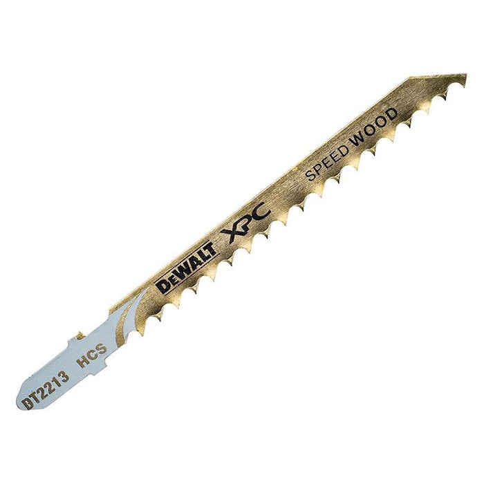 Dewalt Power Tools XPC HCS Wood Jigsaw Blades Pack of 5 T144D DeWALT Power Tools - Town Tools