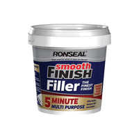 Ronseal Smooth Finish 5 Minute Multipurpose Filler Tub 600ml