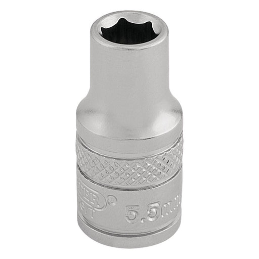 Draper Socket, 1/4" Sq. Dr., 5.5mm 16509 Draper - Town Tools 