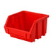Faithfull Interlocking Storage Bin Size1 Red 116 x 112 x 75mm Faithfull - Town Tools