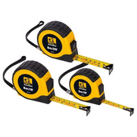 Roughneck E-Z Read® Tape Measure Set, 3 Piece