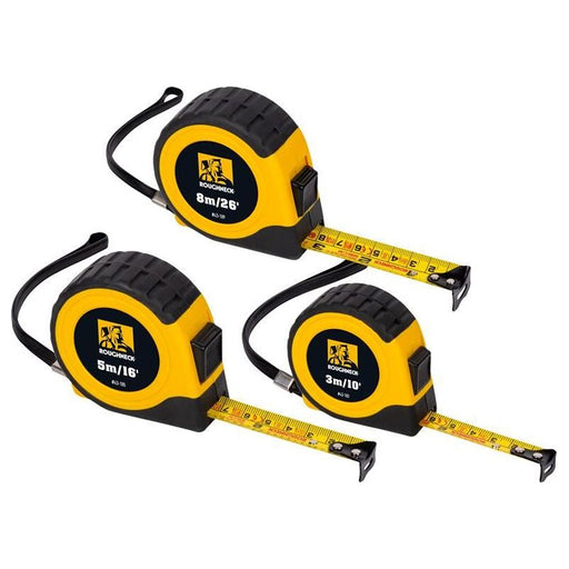 Roughneck E-Z Read® Tape Measure Set, 3 Piece Roughneck - Town Tools