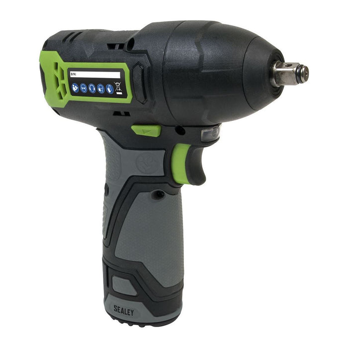 Sealey Cordless Impact Wrench 3/8"Sq Drive 10.8V SV10.8 Series Body Only Sealey - Town Tools 