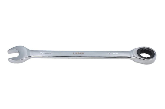 Laser Tools Ratchet Ring Combination Spanner 20-32mm