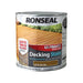 Ronseal Ultimate Protection Decking Stain Medium Oak 2.5 litre Ronseal - Town Tools