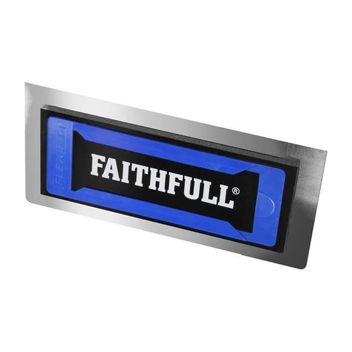 Faithfull Stainless Steel Flexifit Trowel with Foam 12in Faithfull - Town Tools