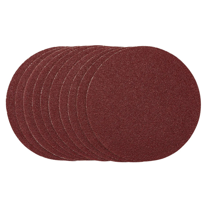 Draper Sanding Discs, 150mm, PSA, 40 Grit, (Pack of 10) - SDPSA150