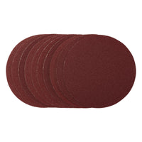 Draper Sanding Discs, 150mm, PSA, 80 Grit, (Pack of 10) - SDPSA150