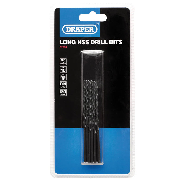 Draper Expert Long HSS Drill Bit (3.0mm) - D29MC/L