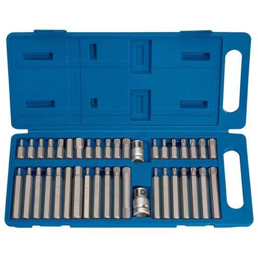 Draper TX-STAR Hex. & Spline Mechanic's Bit Set, 3/8, 1/2" Sq. Dr. (40 Piece) Draper - Town Tools 