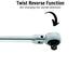 Teng Tools 1/2" Long Ratchet Flexible Head 45 Teeth 400mm Teng Tools - Town Tools 