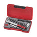 Teng Tools 1/4" Socket Set 6 pt 22 Pieces Teng Tools - Town Tools 