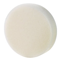 Draper Medium-Light Polishing Pad, 125mm, White