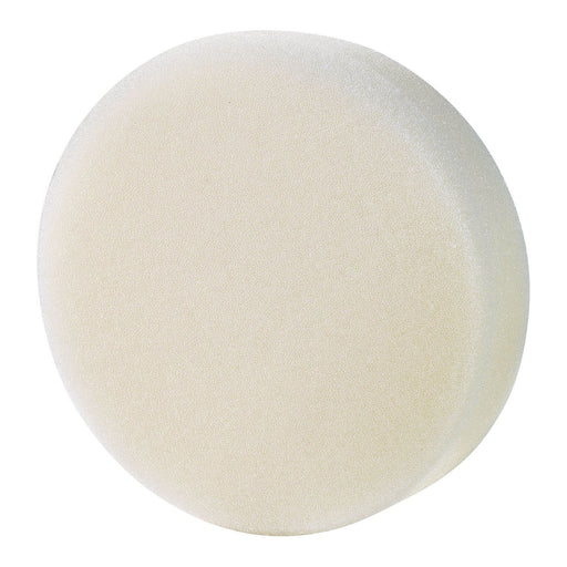Draper Medium-Light Polishing Pad, 125mm, White Draper - Town Tools