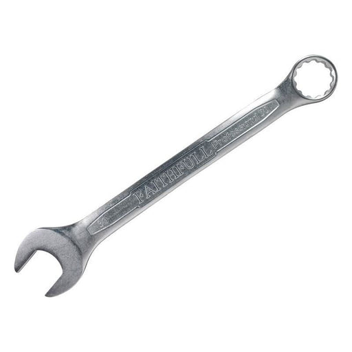 Faithfull Combination Spanner CV Satin Finish 30mm Faithfull - Town Tools