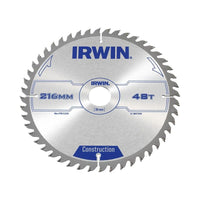 Irwin® General Purpose Table & Mitre Saw Blade 216 x 30mm x 48T ATB