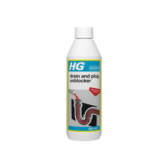 Hg Drain and Plug Unblocker 500ml HG - Town Tools