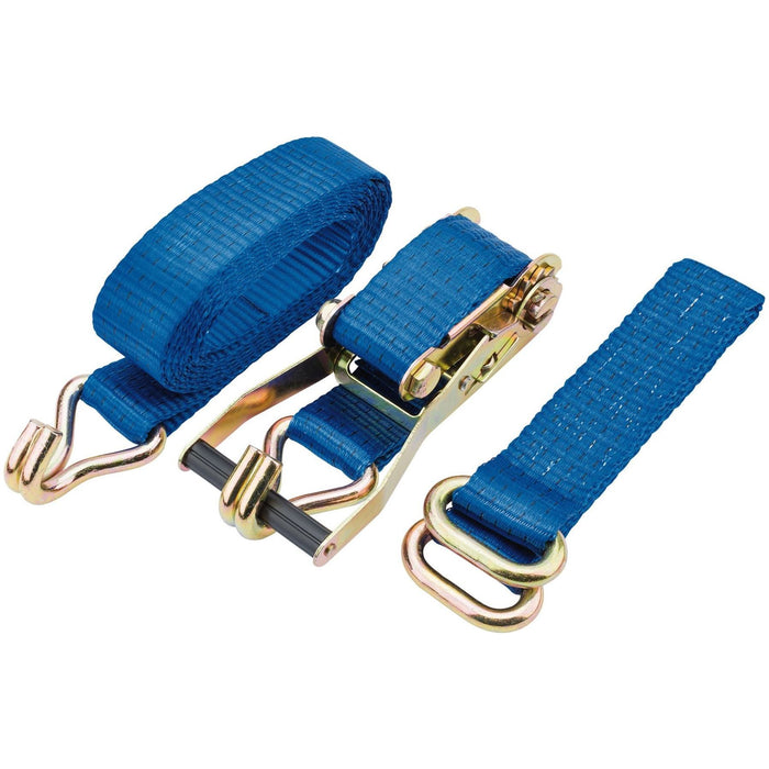 Draper Ratcheting Vehicle Tie Down Straps, 3m x 50mm, 2250kg 60970 Draper - Town Tools 