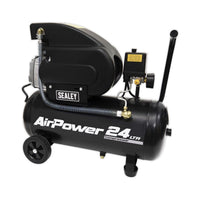 Sealey Air Compressor 24L Direct Drive 2hp SAC2420A