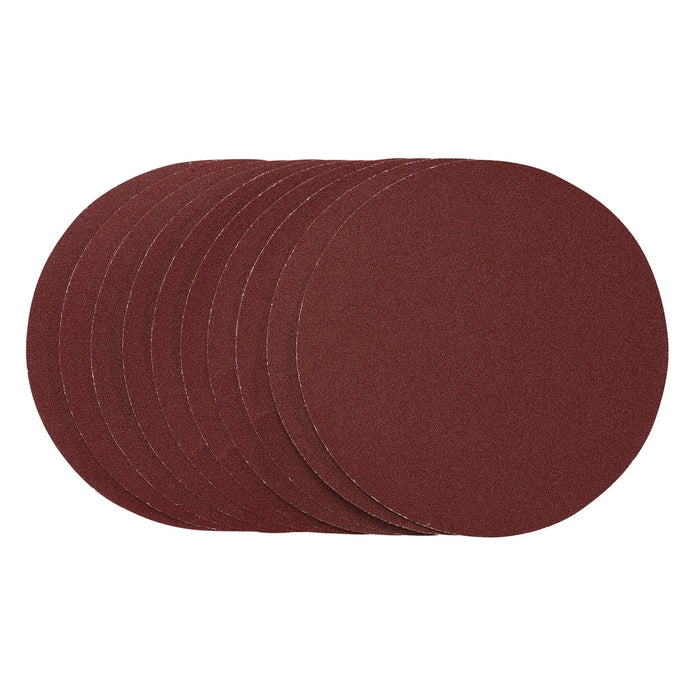 Draper Sanding Discs, 150mm, PSA, 120 Grit, (Pack of 10) - SDPSA150